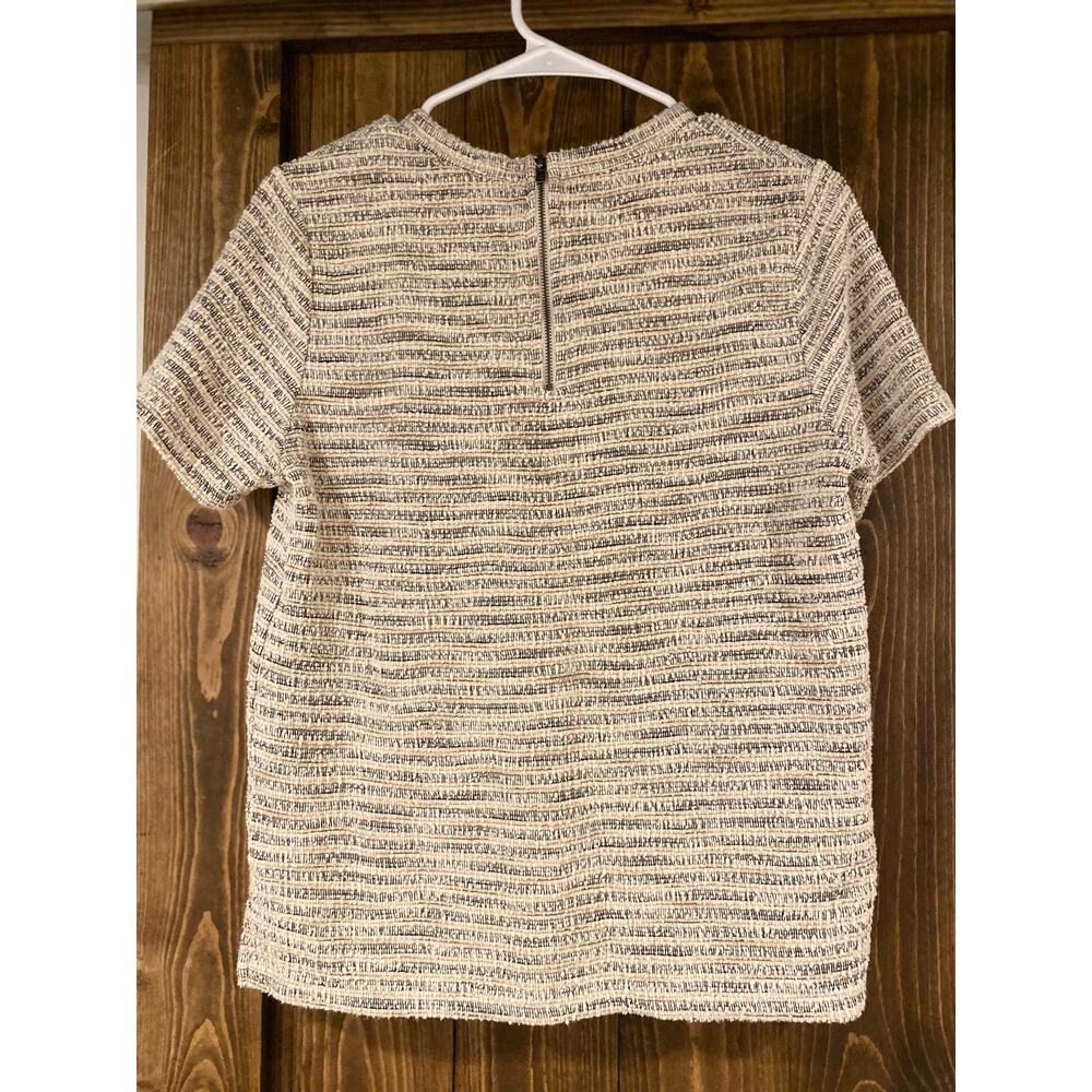 Anthropologie Postmark Postage Tweed Top - Picture 2 of 4